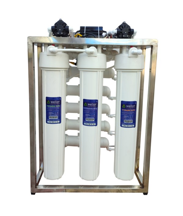 WELLON 100 LPH WHITE RO SYSTEM …