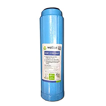 Wellon Openable 10″ UDF GAC with High Lodine Coconut Activated Carbon Suitable for All Types of Water Purifier