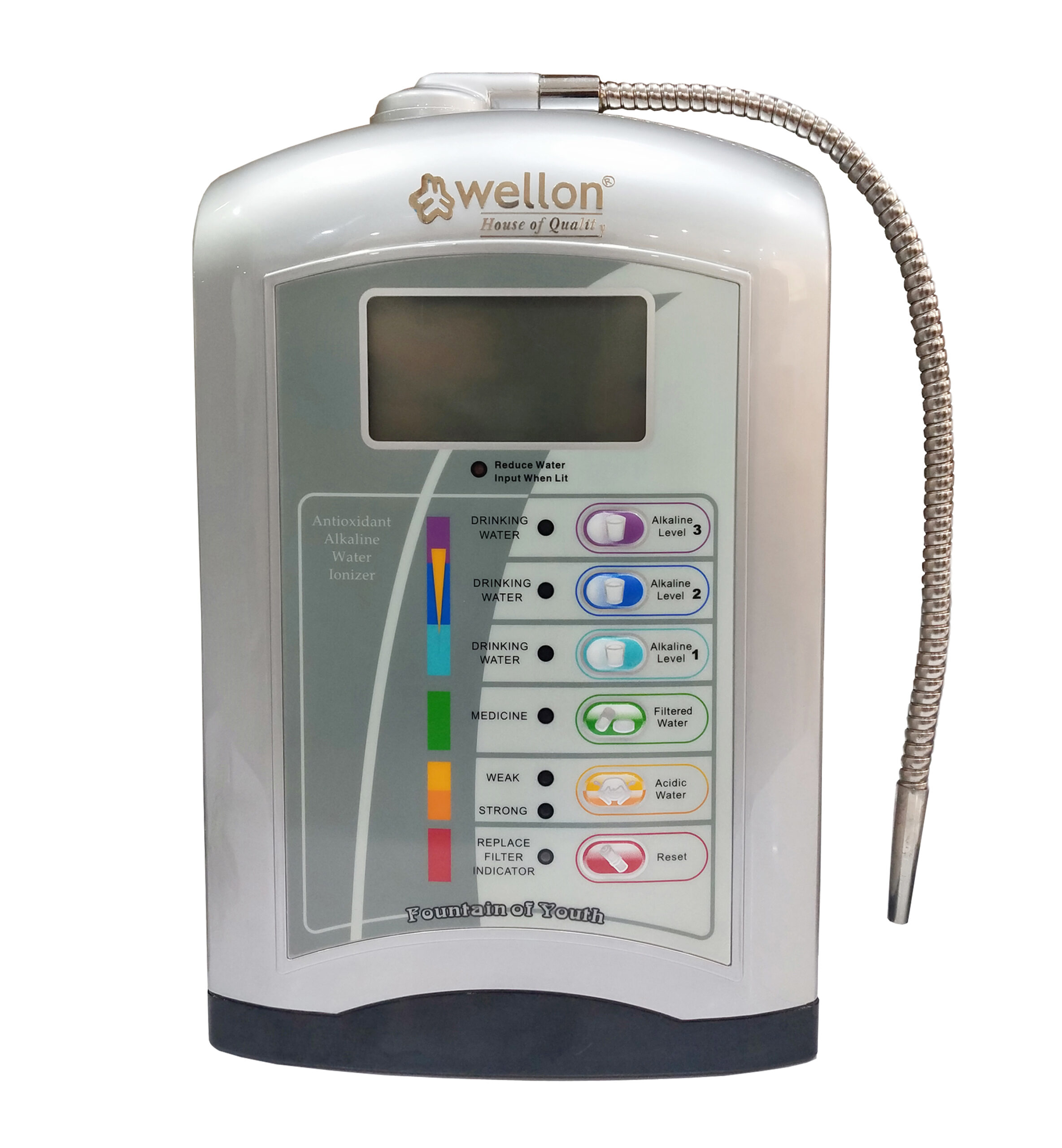 WELLON Alkaline Water IONIZER System – 5 Plates
