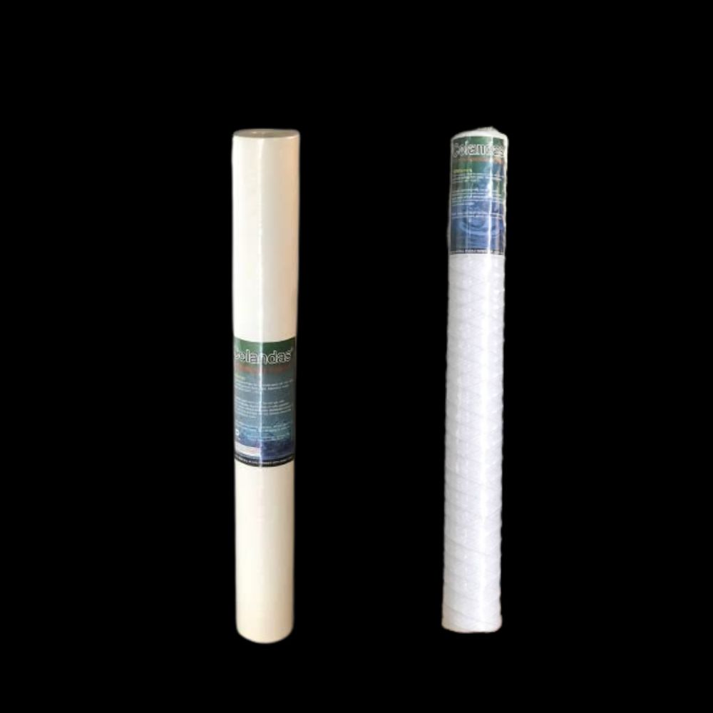 Colandas 10 Micron 20″ PP Wound Filter + Colandas 5 Micron 20″ PP Filter for All Type R.O. Purifiers