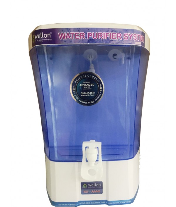 WELLON Touchix Premium Gold Alkaline Water Purifier System – 10 Ltrs