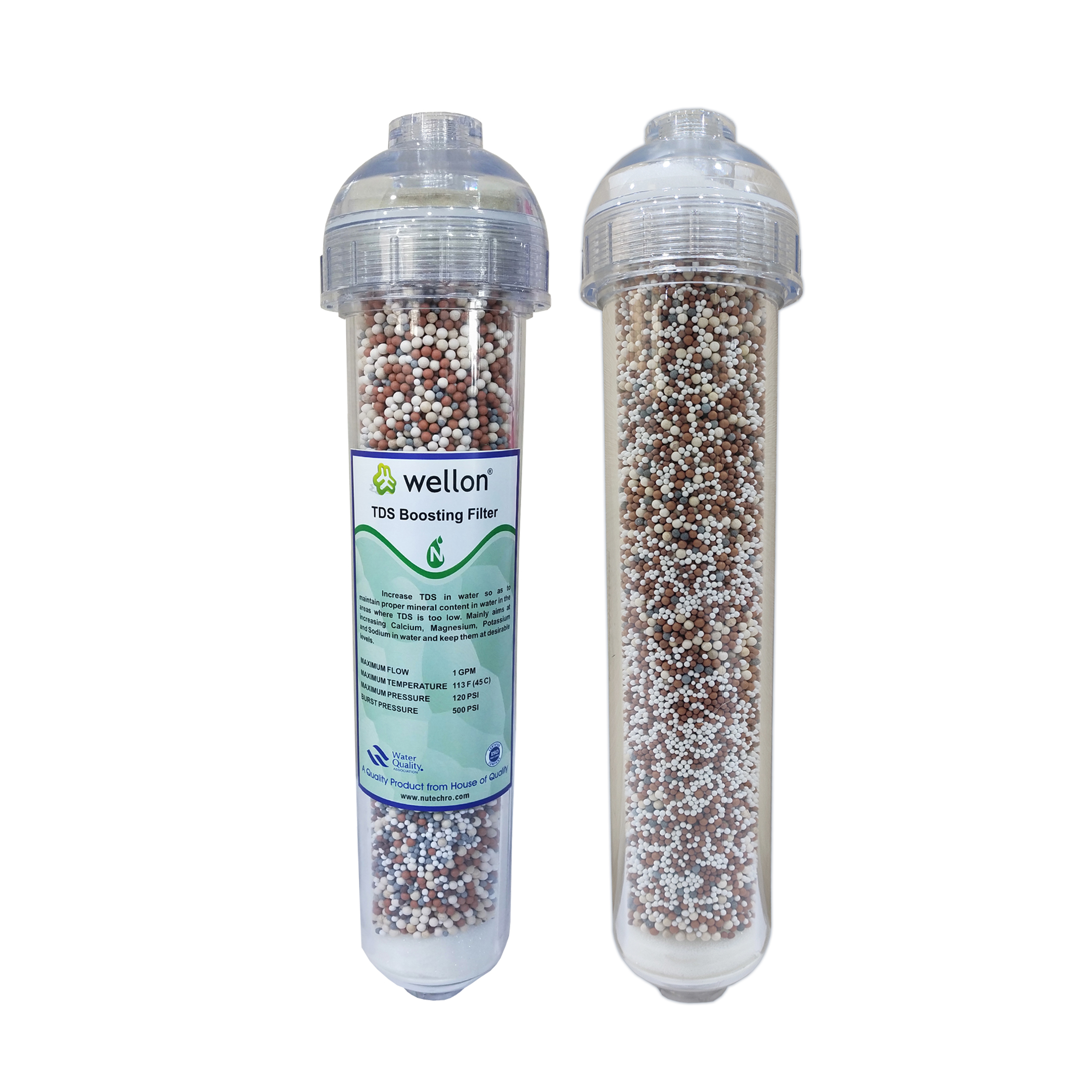 WELLON 13″ TDS Boosting Filter for All Types of Water Purifiers