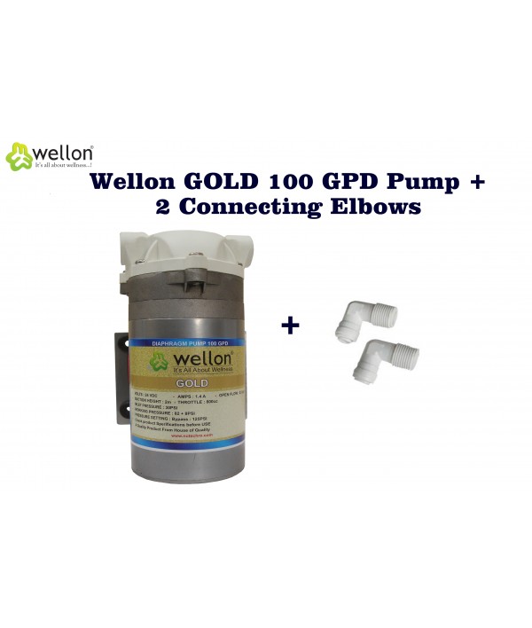 WELLON Gold 100 GPD Pump (Silver)