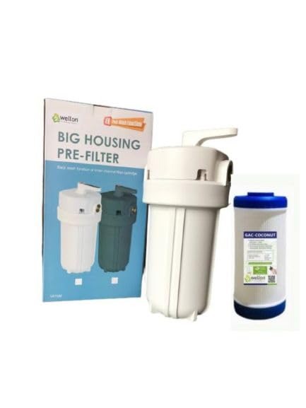 WELLON 10 inch Jumbo Carbon Filter with Backwash Function.