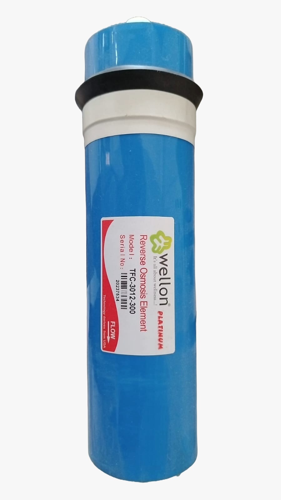 Wellon 300 GPD RO Membrane (Works Till 2000 TDS) for Commercial RO Systems