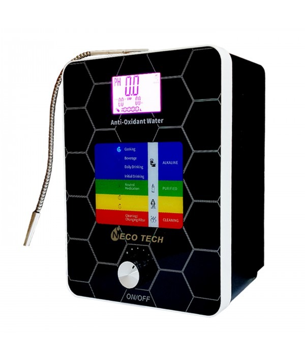 NECOTECH 11 plates NEW PANEL Antioxidant Alkaline Water Ionizer Machine with Automatic Valve – AL-808AN
