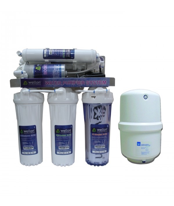 Wellon 10 LPH Openflow RO Water Purifier with Kemflo Storage Tank