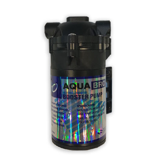 Aquaboss Iron 100 GPD Booster Pump (Black)