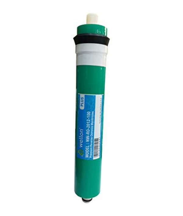 WELLON Plus 100 GPD RO Membrane (Works Till 2000 TDS) for All Kind of Domestic Water Purifier Systems