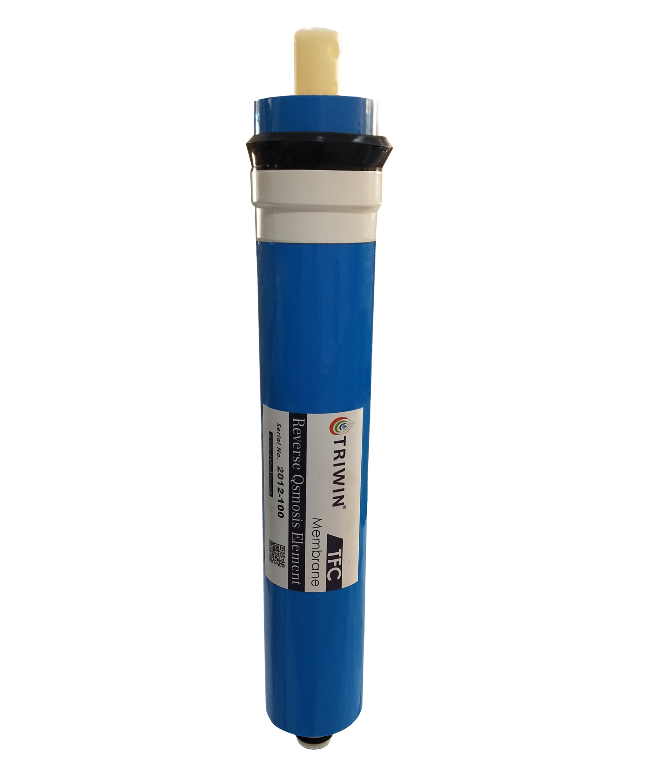 TRIWIN TFC 100 GPD Membrane Suitable for all types of RO Water Purifier. (Works Till 2000 TDS)